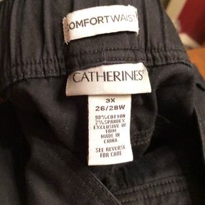 Black casual slacks from Catherine’s 3X